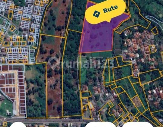 Jual Tanah Dibawah Njop Dipinggir Jalan Raya Parung Bogor 