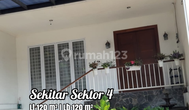 Rumah Siap Huni di Sekitar Bintaro Jaya Sektor 4