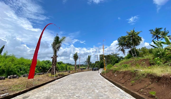 Tanah Kavling Ekslusive Harga Ekonomis View Sawah di Yeh Gangga, Tabanan