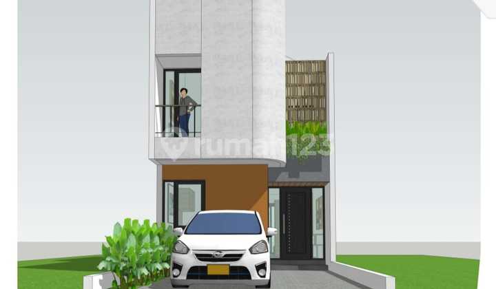 Rumah 2 Lantai 100 Meter Pintu Tol