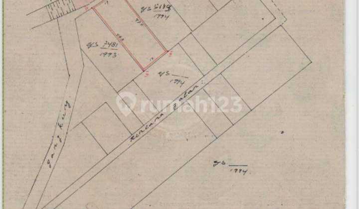 Dijual Tanah di Pinggir Jalan Utama Di Karang Mas Jimbaran – Lokasi Strategis