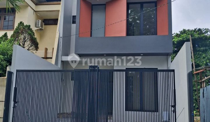 Rumah Manyar Jaya New Gress Minimalis Modern Kontemporer Row Jalan Lebar Strategis Favorite