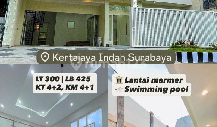Rumah Kertajaya Indah Timur blok Favorit + PRIVATE POOL NEW GRESS 1
