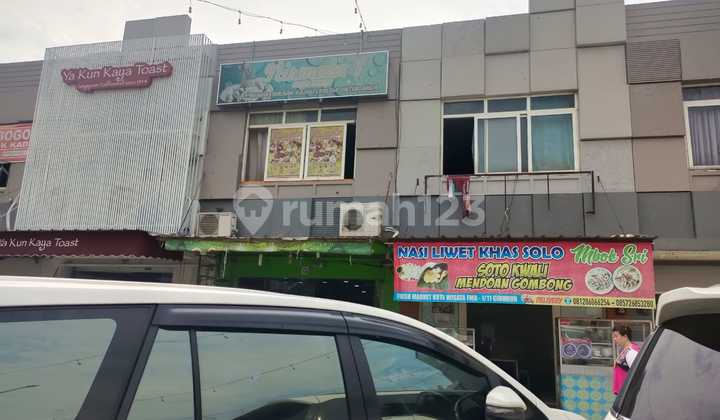 DIJUAL Ruko Lokasi Strategis Pinggir Jalan Raya Utama Fresh Market Kota Wisata Bogor
