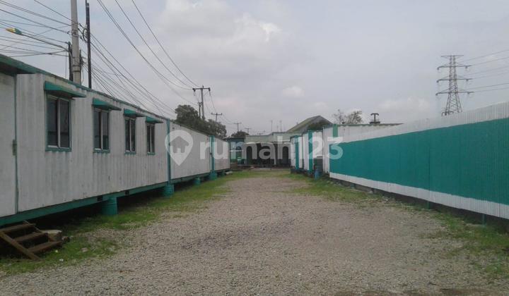 Tanah 9709 M2 Ex Pabrik di Jalan Inspeksi Kalimalang Cikarang Selatan