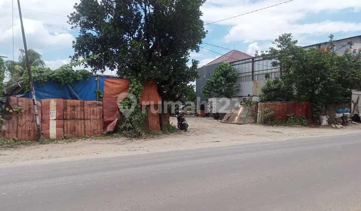 Tanah 2175 M2 Pinggir Jalan Raya Narogong Km.26,5 Cileungsi Bogor