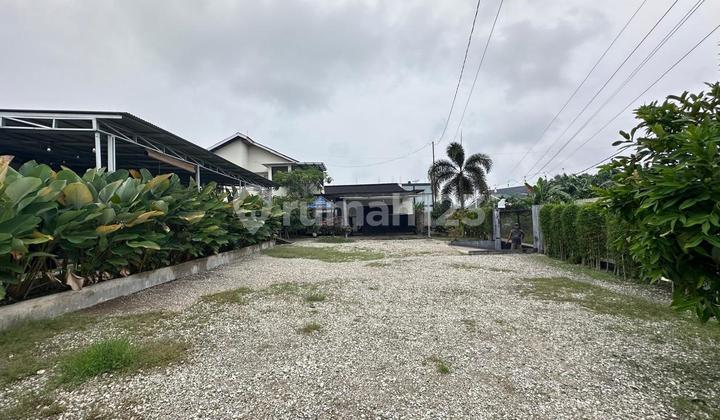 Dijual Rumah + Cafe di Bangau Sakti