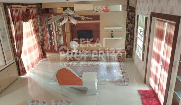 FOR RENT 2-STORY FULLY FURNISHED CLUSTER HOUSE LOCATED IN CITRALAND-PEKANBARU HOUSING CLUSTER