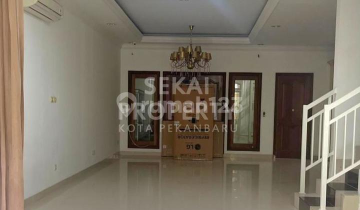 FOR SALE LUXURY HOUSE 2-STORY CLUSTER PREMIUM LOCATION JL.DIPONEGORO-PEKANBARU