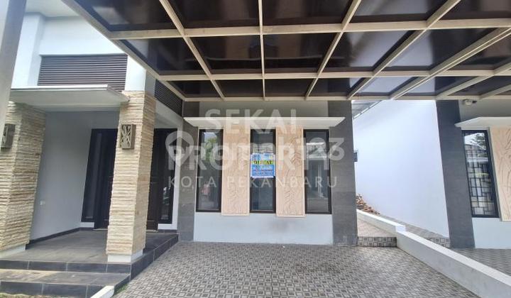 DIJUAL RUMAH CLUSTER BARU LOKASI DI PERUMAHAN BALI PAVILLION JL.PARIT INDAH-PEKANBARU 1