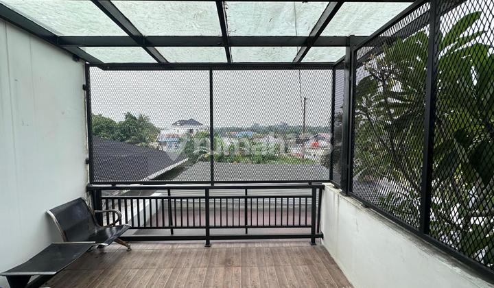 Dijual Rumah + Cafe di Bangau Sakti 2