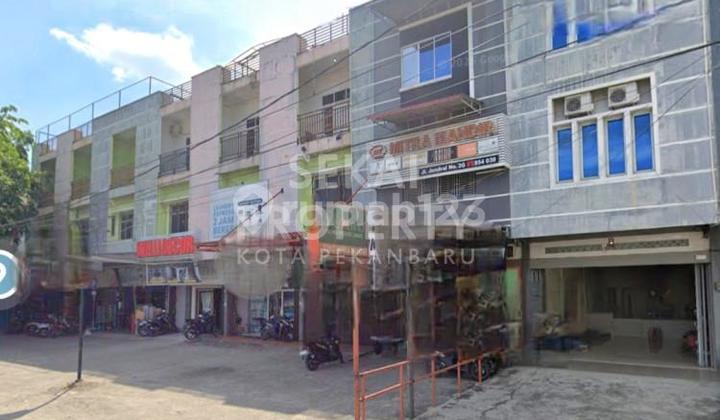 For Sale 3-Story Ready-to-Use Shop House Located at Jl. Jendral - Pekanbaru