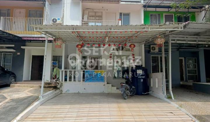 Dijual Rumah Cluster 2lantai full renovasi Di Jl. Satria/Kuantan Regency - Pekanbaru