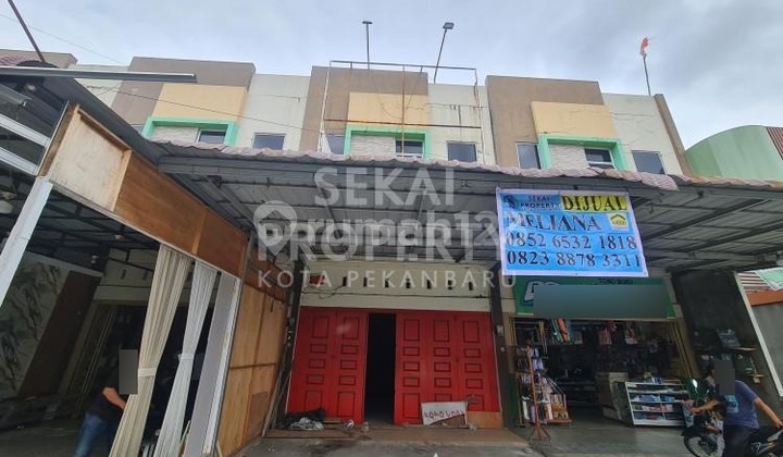 Di Jual Ruko 2 Lantai Tepi Jalan Kartama Marpoyan Tengah Kota Pekanbaru