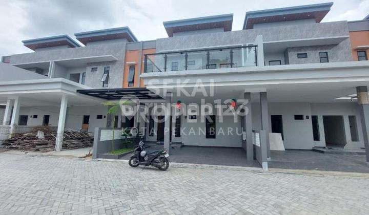 Dijual Rumah Cluster Mewah 2 Lantai Lokasi Jl. Kulim - Pekanbaru 1