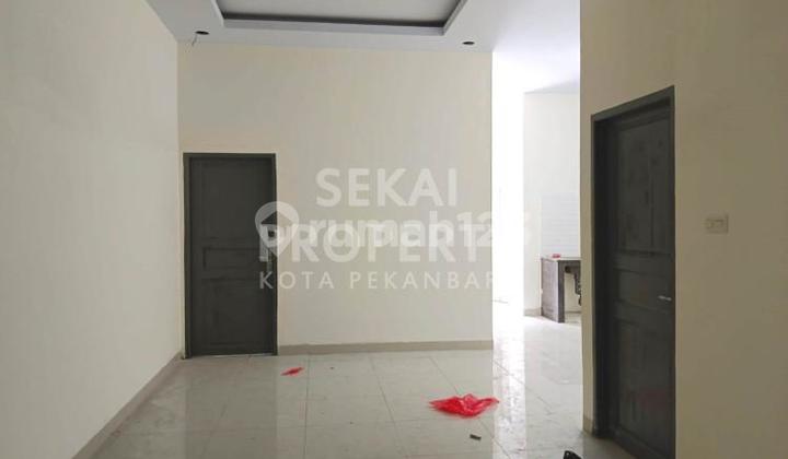 DIJUAL / DISEWAKAN RUMAH BARU SIAP HUNI LOKASI JL. MUTIARA - PEKANBARU 2