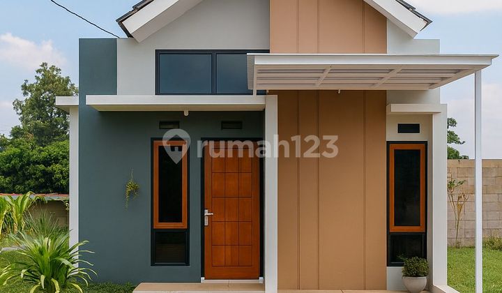 New Minimalist House Without Down Payment! Near Pamulangan Toll Exit. SHM New Minimalist House Without Down Payment! Near Pamulangan Toll Exit. SHM