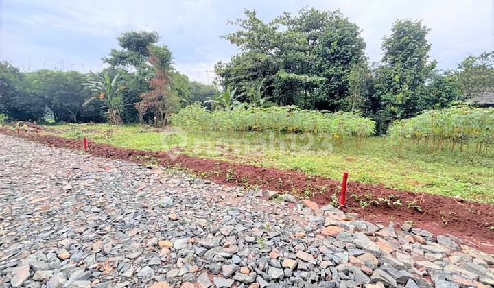 Kavling 1 Juta-An/M2, Row 5 Meter & 7 Menit ke Tol Burangkeng