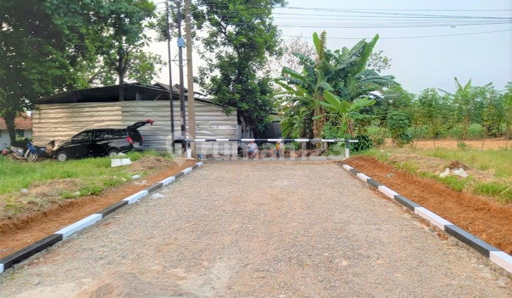 Kavling Row Jalan 5 Meter, Dekat Stasiun Cilebut, Siap Balik Nama