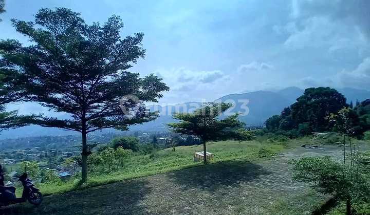 Tanah di Cisarua Puncak, View Gunung Pangrango