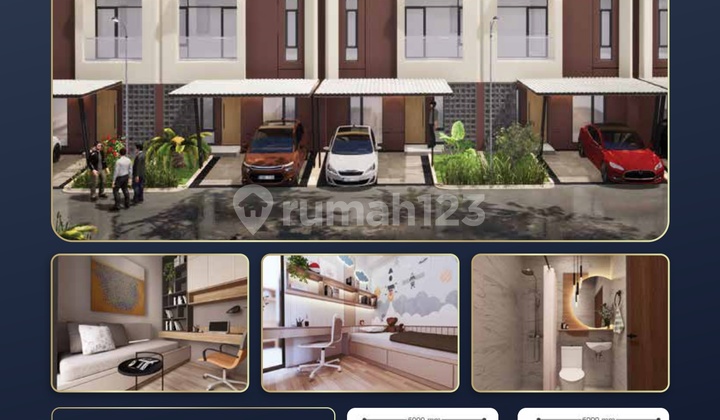 For Sale Rumah Tipe Aurora 2 Lantai Jakarta Utara