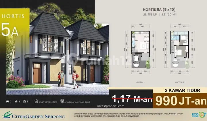 Citra garden Serpong Langsung dpt unit HORTIS Murah banget Terbaru 2
