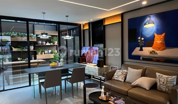 600 Juta Saja  Dijual! Rumah Modern Minimalis Tree Tops Park Serpong