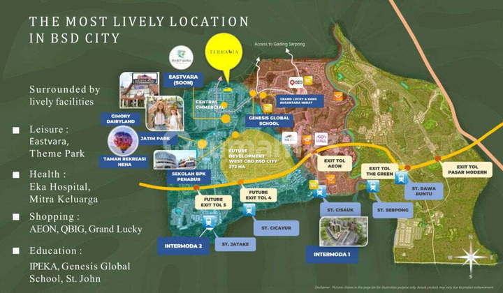 Banyak Promo Bsd City Belova Classic Terravia Adora Unit Langka Terlaris Rumah Modern
