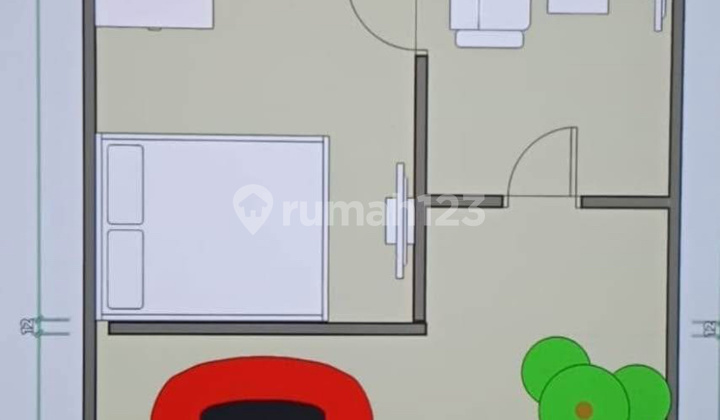 Rumah Baru Free Ac dan Bed di Denpasar Selatan 2