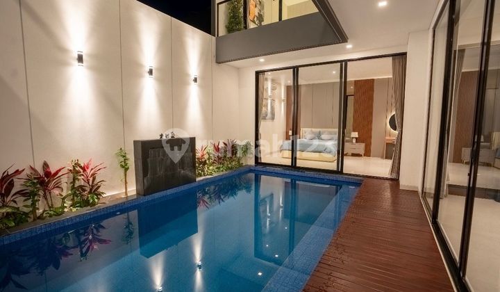 Freehold Villa Private Pool Near Berawa Beach Mw