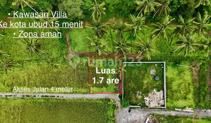For Sale Premium Land Small Plots In Ubud