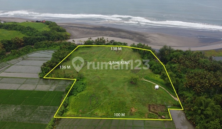 Di Jual Tanah Tepi Pantai Kelanting Tabanan