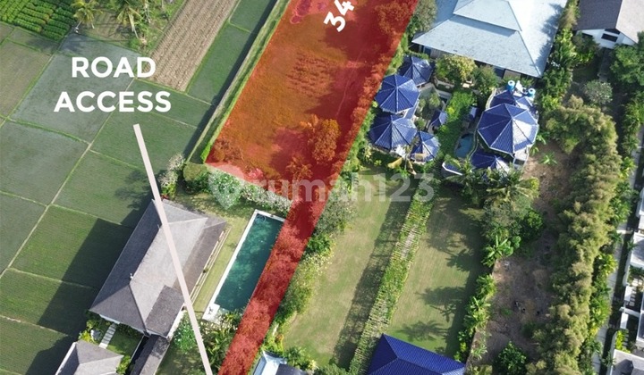 Dijual tanah pinggir pantai Pasut Tabanan