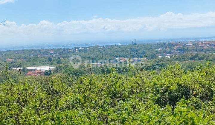 Land for sale with ocean view in Nusa Dua.