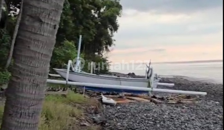 Premium land for rent on the beachfront of Tulamben Premium land for rent on the beachfront of Tulamben