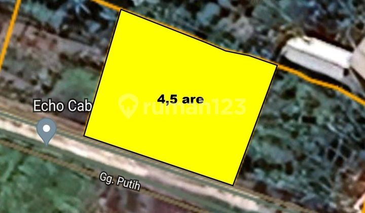 DIJUAL TANAH PREMIUM KAWASAN CENTRAL PARIWISATA DI CANGGU