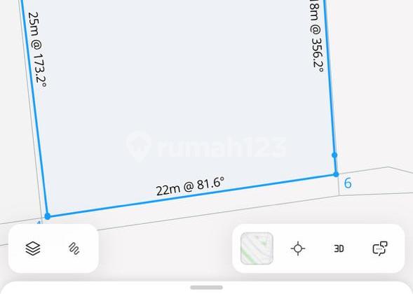 Tanah Premium Dengan View' Laut Pantai Balangan 