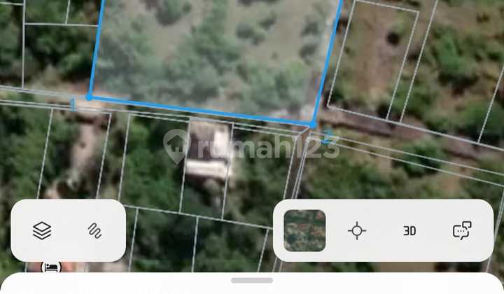 Dijual Tanah view pantai di Puri Gading Jimbaran 