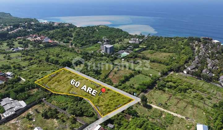 Land for sale with Melasti beach view Land for sale with Melasti beach view