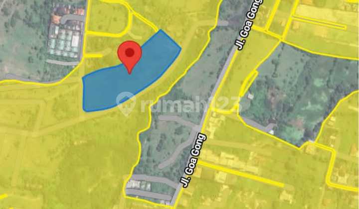 Di jual tanah di dekat GWK Jimbaran 