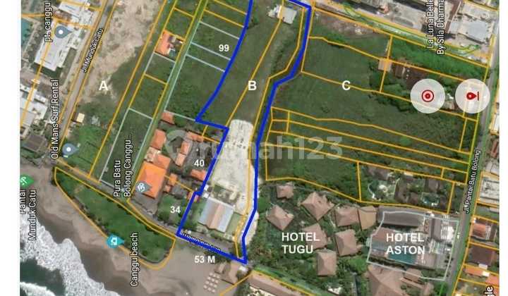 Cheap Land by Batubolong Beach Canggu