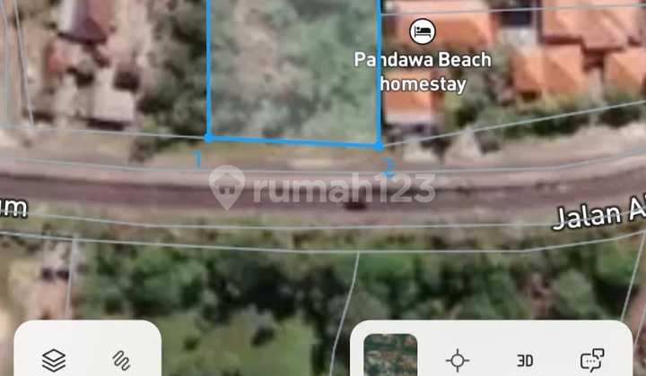 Tanah premium pinggir jalan Pantai Pandawa Tanah premium pinggir jalan Pantai Pandawa