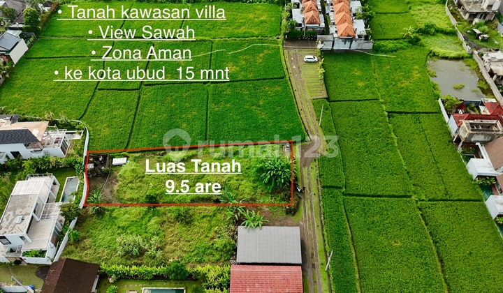 Premium Small Land For Sale In Ubud