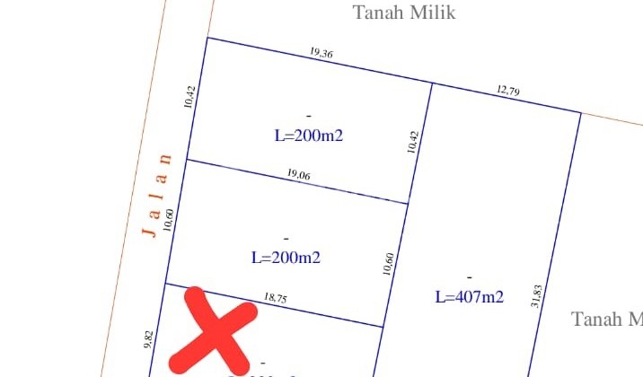 Jimbaran Plot Land Area Jimbaran Plot Land Area