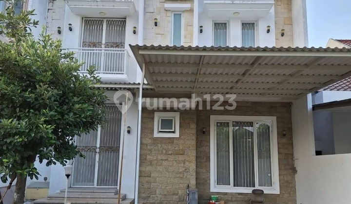 Disewakan Rumah 2 Lantai Semi Furnished Bagus Murah Siap Huni Di South Emerald Mansion Citraland Surabaya Barat