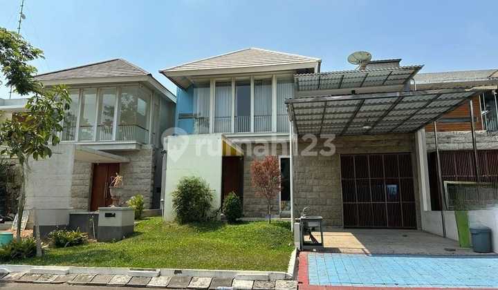 Rumah Murah 2 Lantai Minimalis Semo Furnished Dekat Pasar Modern di Eastwood Citraland Utama Surabaya Barat