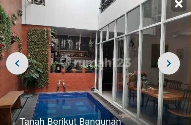 Tebet, Dijual Melalui Lelang Rumah Mewah Dlm Komplek Ada Swimpool, Jakarta Selatan