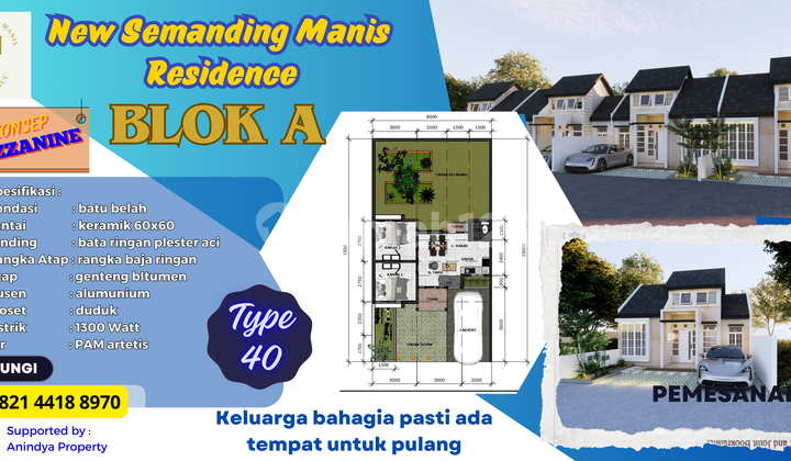 rumah pesan bangun dekat bsb city mijen semarang barat 1