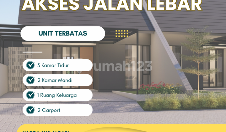 Blok Favorit A2-01 Kasih Regency! Dekat Bypass Industri, Harga Mulai 600 Jutaan! 