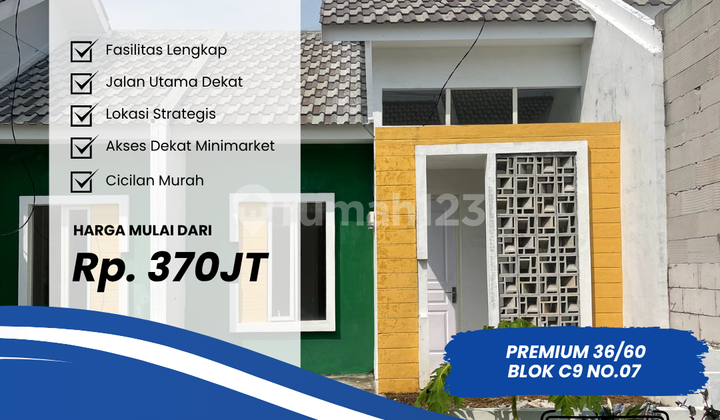 Premium Type 36/60 Blok C9 No.7, Siap Huni Dekat Taman Dayu Premium Type 36/60 Blok C9 No.7, Siap Huni Dekat Taman Dayu